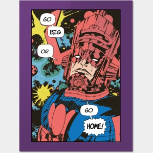 Go Big (Galactus) Posters and Art